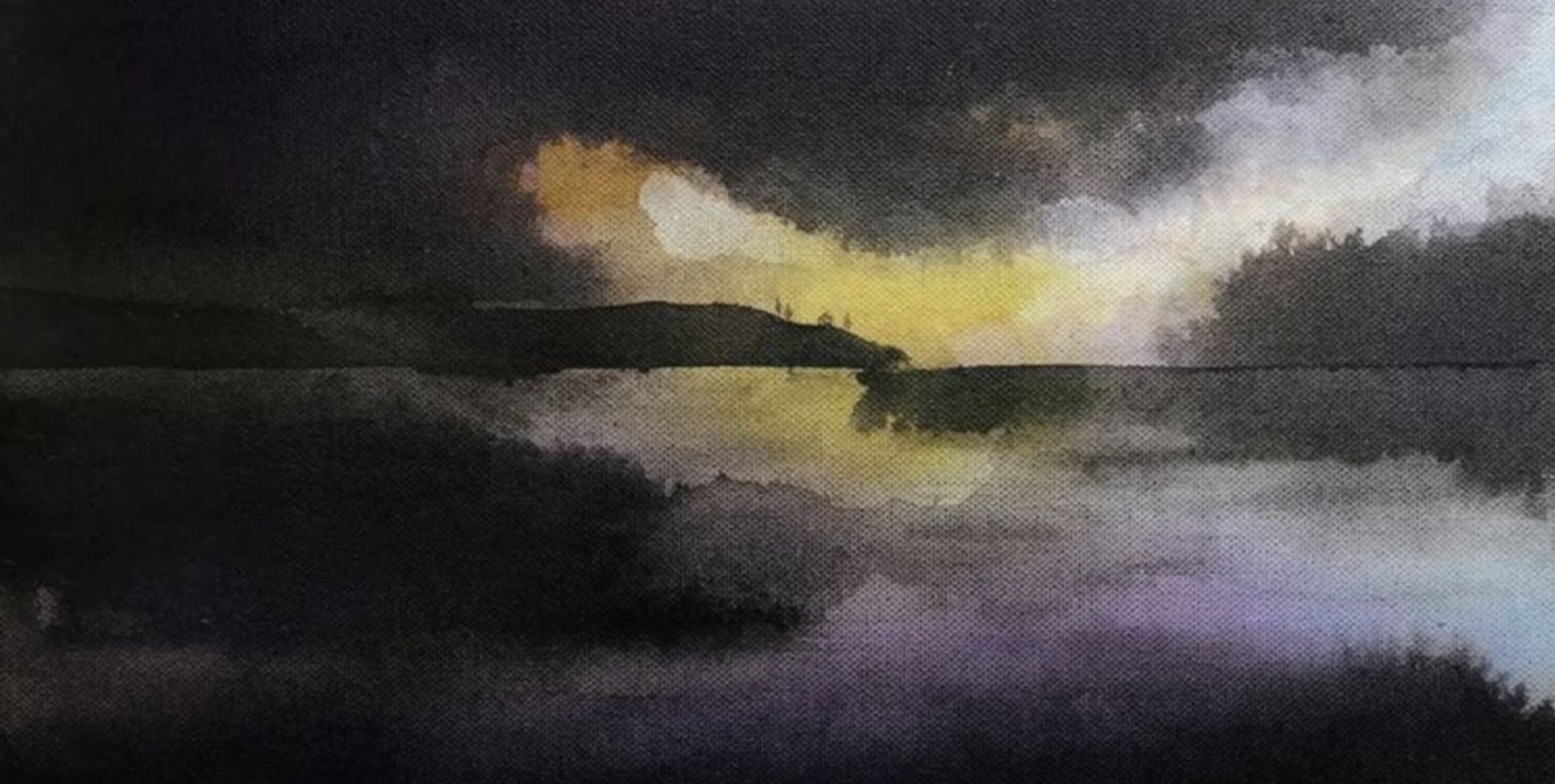 Dark Dawn and Sea