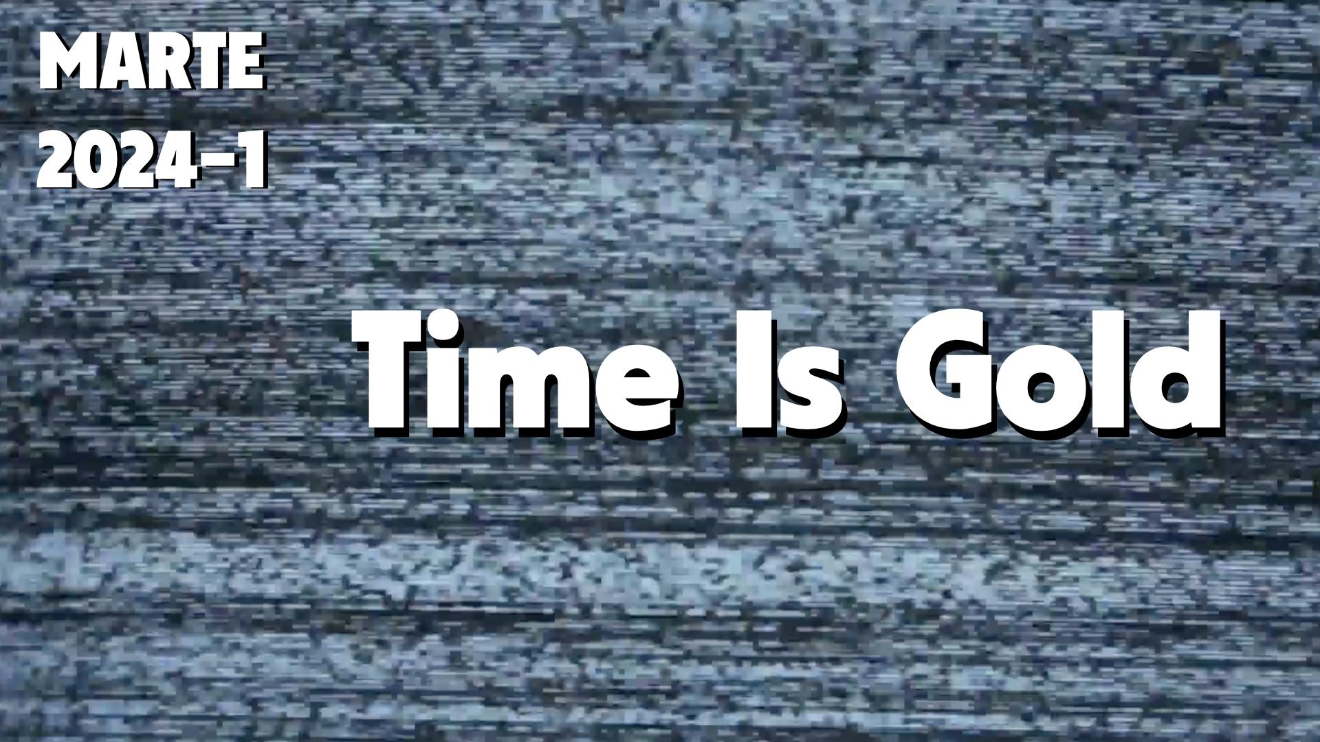 Time is Gold